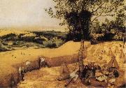 BRUEGHEL, Pieter the Younger The Corn Harvest oil painting